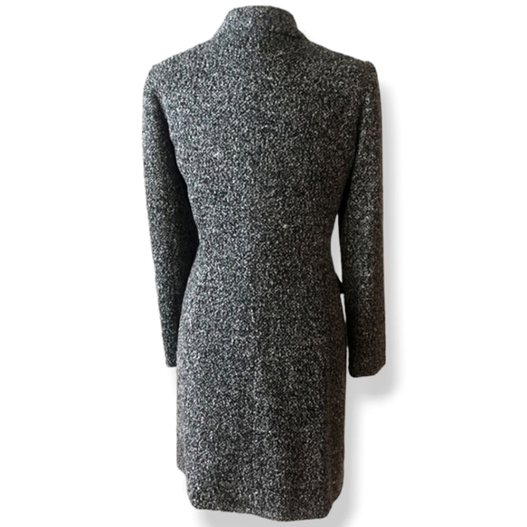 INSIGHT Marled Oversized Blazer Coat Black - Picture 11 of 16